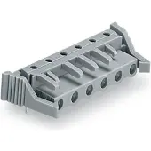 Wago 232-832/039-000 THT-Federleiste,abgewinkelt,Rastermaß 7,5 mm,grau 232832039000 - 50 Stück