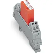 Wago 288-564 Relaismodul, Eingangsnennspannung AC/DC 24 V, 1 Schließer, Grenzdauerstrom 5 A, 13 mm Baubreite, 250 mm2, grau 288564 - 15 Stück