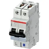 ABB S401M-B8NP Sicherungsautomat B-Char., 8 A, NP, 10 kA, 2P, steckbar geschützter Neutralleiter 2CCS571103R8085
