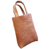 Kjær Bak Handtasche Betty Marie für den Kay Bojesen Affen Braun