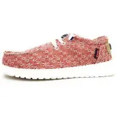 Fusion Damenschuhe Halbschuhe Slipper Slipper Rot Freizeit
