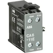 ABB CA6-11E Hilfskontaktblock 1S/1Ö, für 4-polige B(C)6, B(C)7 Kleinschütze Schraubanschluss, seitlich anbaubar GJL1201317R0002