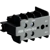 ABB CAF6-02E Hilfskontaktblock 0S/2Ö, für 4-polige B(C)6, B(C)7 Kleinschütze Schraubanschluss, frontseitig anbaubar