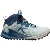 Keen Outdoorschuh "ZIONIC NXT MID WP", Damen, Gr. 41, ballad blau, winter grün, Synthetik, Schuhe Outdoorschuh, wasserdicht