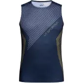 La Sportiva - Flow Tank - Laufshirt Gr L blau