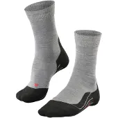 Falke TK5 Wander Damen Wandersocken, 41-42, Grau, Schurwolle