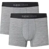 Super.natural - Tundra 175 Boxer 2 Pack - Unterhose Gr M grau