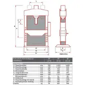 Elmag Hydraulische Werkstattpresse - Serie EUROPRESS, 81892