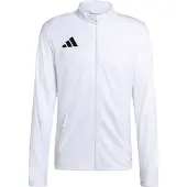 Adidas JZ6591_205, Schwarz, Weiß, Laufbahnjacke, M, Slim fit, Langärmlig, Reißverschluss