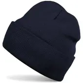StyleBREAKER Strickmütze in Navy | Gr.: onesize