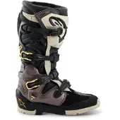 Alpinestars Tech 7 Enduro Drystar Stiefel Black Dark Gray Gold