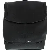 Gabor Rucksack "Lenea", Damen, Gr. B/H/T: 28cm x 33cm x 9cm, schwarz, Polyurethane, Basic, Rucksäcke Rucksack, aus leicht genarbtem Lederimitat mit dekorativen Ziernähten