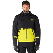 Alpinestars Mootant WP wasserdichte Motorrad Textiljacke, schwarz/gelb, L