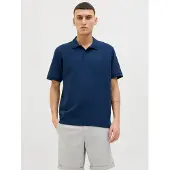 Jack & Jones "JJEAUSTIN POLO SS NOOS" Materialmix, regular fit