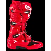 Alpinestars Tech 7 Motocross Stiefel Herren Wildleder rot, 09