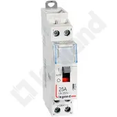 Legrand 412544 CX3 Schütz 230V 25A, 2 Schliesser, mit Handschalter