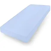 Baby Matex Jersey-Spannbettlaken 70x140x10 PREMIUM Blau