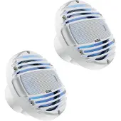Hertz HMX 6.5 LD-TW | 16cm Hochleistungs Marine Koaxial Lautsprecher weiß | RGB-LED