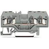 Wago 280-653 3-Leiter-Durchgangsklemme,2,5 mm2,mittige Beschriftung,rot 280653 - 100 Stück
