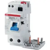 ABB DDA202A-63/0.03 FI-Block für S202/S302 2P, Typ A, 63A, 30mA 2CSB202101R1630