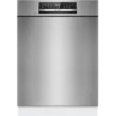 Bosch Unterbaugeschirrspüler "SMU6ZCS16E", Energieeffizienz: B, silber (edelstahl), B:59,8cm H:81,5cm T:57,3cm, Geschirrspüler, Mit 3-fach Rack Matic, flexible Körbe, Unterbaugeschirrspüler