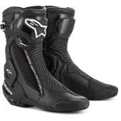 Alpinestars SMX Plus V2 Stiefel Herren Microfiber schwarz, 42