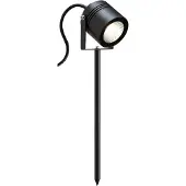 LCD LED-Erdspießstrahler 5014, schwarz, Aluminium, Modern