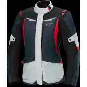 Alpinestars Stella ST-1 Wasserdichte Jacke Dark Blue Black Bright Red, Größe: XXL