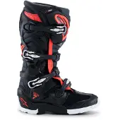 Alpinestars Tech 7 Enduro Drystar Stiefel Black Red Fluo White