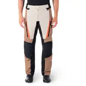 Alpinestars ST-1 Wasserdichte Hose Dark Khaki Sand Black Red Fluo, Größe: XXL