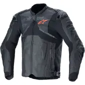 Alpinestars Atem V5 Lederjacke Schwarz,Grau 52 Mann Schwarz,Grau 52