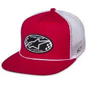 Alpinestars Contender Trucker-Hut Red White, Größe: One Size