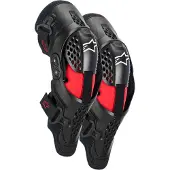 Alpinestars SX-1 Plasma, Paar Knieprotektoren Unisex schwarz, 2XL