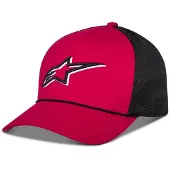 Alpinestars Ageless Shadow Trucker Mütze Black Red, Größe: One Size