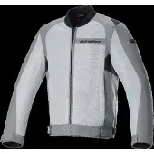 Alpinestars Luc V2 Air Motorrad Textiljacke, grau, M