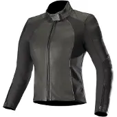 Alpinestars Vika v2 Damen Motorradlederjacke, schwarz, 38