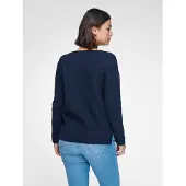 Emilia Lay V-Pullover blau, 42