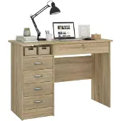 Giga Schreibtisch - Eiche Braun 48,5x109,3x75,6h cm