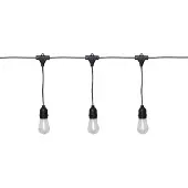 Star Trading 476-94, Leichte Dekorationskette, Schwarz, Polyvinylchlorid (PVC), Ambiente, Ausrichtung, Universal, IP44
