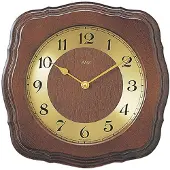 AMS Funk-Wanduhr, Funkwerk, 26x26x5cm, 5862/1