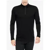 Smartwool - Classic All-Season Merino Base Layer 1/4 Zip Boxed - Merinounterwäsche Gr L schwarz