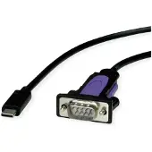 Roline Konverter-Kabel USB-C - seriell, FTDI Chipset, 1,8 m