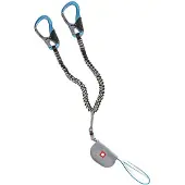 Ocun Via Ferrata Twist Tech Eco Captur Lite Swivel Shard Set - Klettersteigset - , Farbe:Grey / Blue, Größe:L-XL
