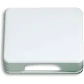 ABB Busch-Jaeger Abdeckplatte 50x50 CPL KD 1746-24G-101 Alabasterweiß - 2CKA001753A7685