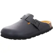 Natural Sense Damen Hausschuhe Clog Leder blau 1152540 , Schuhgröße:37 EU