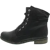 Rieker Damen Schnürstiefeletten 71218, Frauen Stiefeletten,schnürboots,reißversc