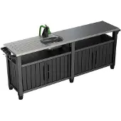 Keter Unity Chef Gartenküche 415 L Graphit 249459