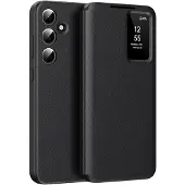 Techsuit - SmartView Series Hülle für Samsung Galaxy S24 FE - schwarz