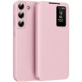Techsuit – SmartView Series Hülle für Samsung Galaxy S22 5G – rosa