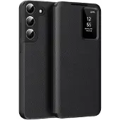 Techsuit - SmartView Series Hülle für Samsung Galaxy S22 Plus 5G - schwarz